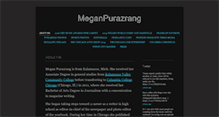 Desktop Screenshot of meganpurazrang.com